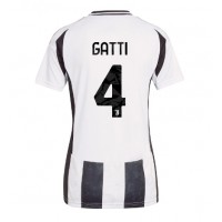 Maglie da calcio Juventus Federico Gatti #4 Prima Maglia Femminile 2024-25 Manica Corta